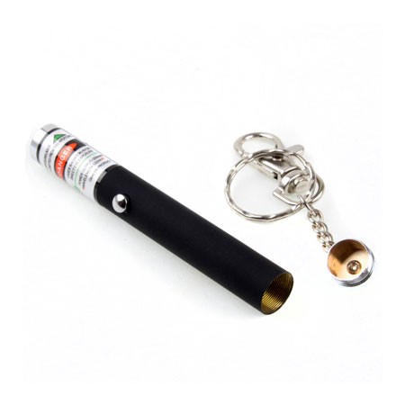 green laser keychain